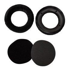 拜耳動力 Beyerdynamic DT1990 原廠替換絨布耳罩 EDT 1990 VB, 黑色, 1個