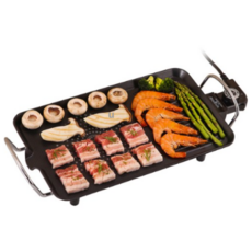 키친플라워 쿠킨 통주물 와이드 전기그릴 중형, LSG-1445