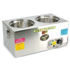 2구 전기만두솥 사각 실리콘깔판(20cm)-노란색 sav+59444rz