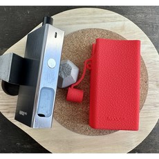 레더크레프트 유웰 발라리안맥스프로 전용 실리콘케이스 위생캡덮개 포함, 1개, 레드