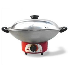 永新牌 YS-300 鋁合金電火鍋 不鏽鋼上蓋 導熱均勻 一鍋多用 電火鍋, 1個, 30cm