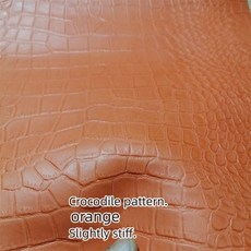 인조가죽시트지 가죽 수선패치 크레이지 호스 천연 소가죽 핸드메이드 DIY 최상겹 원단 뻣뻣한 복고풍 색상 변화, [00] 20X30센티미터, [00] 오렌지