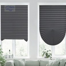 암막 셀프 블라인드 붙이는 작은창 가리개 그레이 90x150cm
