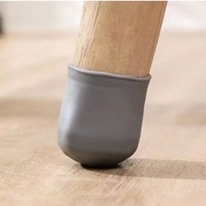 소음방지 바닥 보호 실리콘 의자 발 커버 발캡 1P+커머스커낵트Shop, 그레이