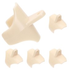 Generic 녹음기 손가락 홀더 클라리넷 엄지 받침대 쿠션 5팩 편안한 플라스틱 보호대 액세서리용 피로 감소 안정성 향상111087