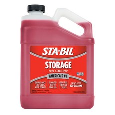 STA-BIL 儲存型燃油安定劑 1加侖 (3.785公升) 處理高達320加侖燃料, 4個, 僅限汽油