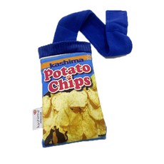 寵物薯片藏食狗玩具(共2色) 嗅聞解憂玩具 狗玩具 寵物玩具, 藍色, 1個