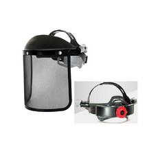 공장 용접 작업 작업자 얼굴 보호 망사 마스크, 1