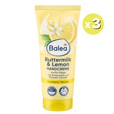 발레아 버터밀크&레몬 핸드크림 100ml X 3개