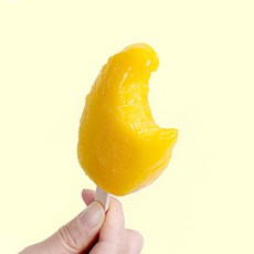 [자갈치아재] 통망고 생망고바 무첨가 망고아이스바 500g (50g×10개), 단품, 단품