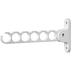 스펙트럼 35000 다이버시파이드 벽걸이형 옷걸이 홀더 옷장 정리함 화이트