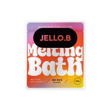 젤로비 멜팅 배스 파우더 입욕젤 3개 세트, 1개, 300g