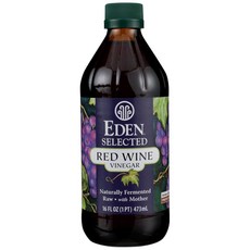 에덴 푸드 레드 와인 식초 생(3x16 OZ) by