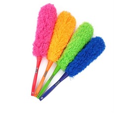 공동창고 극세사 컬러 먼지털이 손잡이긴먼지털이