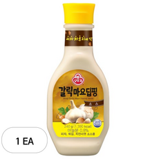 오뚜기 갈릭마요 딥핑소스, 240g, 1개 식품/장/소스/드레싱/식초 반품 최저가 2,150원