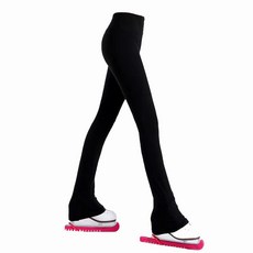 LIUHUO 피겨 스케이팅 팬츠 여아용 플리스 연습 레깅스 청소년 스케이트 바지 블랙., LIUHUO 피겨 스케이팅 팬츠 여아용 플리스 연습 레, 블랙