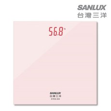 SANLUX 台灣三洋 數位LED體重計 SYES-304 超低價現貨 粉色/紫色可選 原廠保固 快速出貨, 1個