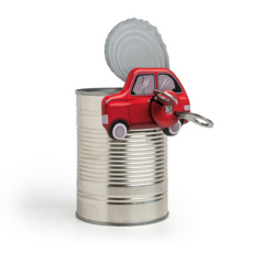 Autoto Design 車形開罐器, 紅色, 1個