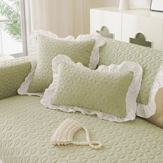 Bofung 순면 사계절 쇼파패드 쇼파매트 워싱 미끄럼방지 부드 2-4인용