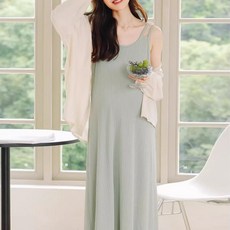 천하오 임산부 원피스 나시 롱스커트 J1244