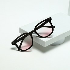 小紅書同款 漸層粉色太陽眼鏡 素顏神器 粗框 無度數眼鏡