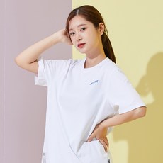 YONEX 中性款羽毛球短袖T恤 221TS051U 白色