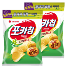 오리온 포카칩 어니언, 266g, 2개