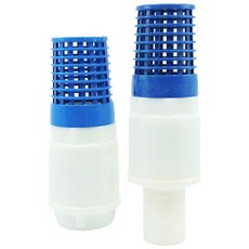 국내생산 플라스틱 후드밸브 (나사식) 물흡입 역류방지, 1개