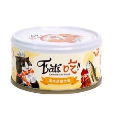 Eat's 易特廚 干貝豪華大餐 貓咪濕糧 美味營養 呵護腸胃, 80g, 24個, 綜合口味