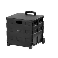 LU.LU露露 BLACKDOG 50L 拉桿購物推車 摺疊露營野餐裝貨手推車, 1個