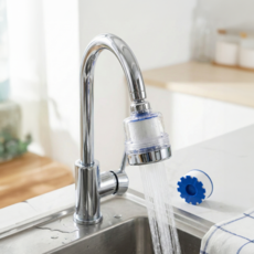 여행용 주방싱크대필터+리필필터2 필터월드 해외여행전용 해외거주, 1개