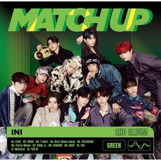 INI Artist 오디오 CD 앨범 MATCH UP GREEN Ver. 일반 버전 일본 발송