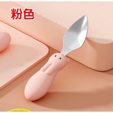 嬰兒輔食刮勺, 1個, 粉色單價