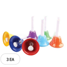 HDC영창 핸드벨 8음 HDB-8, 혼합 색상 (COLOR MIX), 3세트