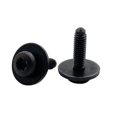 프론트 범퍼 프레임 고정 나사 헤드라이트 브래킷 볼트 내부 육각형 제타 티구안용, 1개, 1. 1 pcs