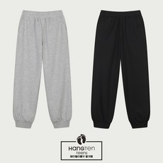 [행텐틴즈 중계점] *2026 봄최신상 특가SALE* 더블페이스 조거 팬츠 (2Color) 베이직한 컬러와 디자인 풀밴딩 조거핏 포인트 데일리 트레이닝 팬츠 츄리닝 바지