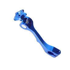 오토바이 CNC 로커 암 후방 브레이크 구덩이 먼지 자전거 ATV 범용 수정 액세서리에 대한 조정 가능한 장력, 05 파란, 1개, 05 파란색