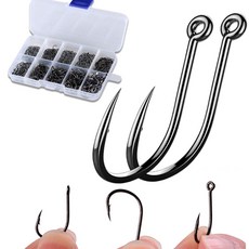 링바늘 낚시바늘 소형 벌크 대용량 세트 500개, 1세트