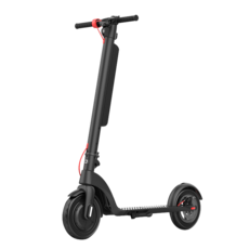 智能電動滑板車 10吋防爆蜂窩胎 350W大馬力 滑板車 滑步車 代步車 折疊車, 黑色, 1個