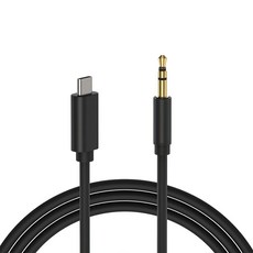 TYPE-C 轉 3.5mm AUX 音源轉接線，適用於多款手機及車用音響設備, 1個