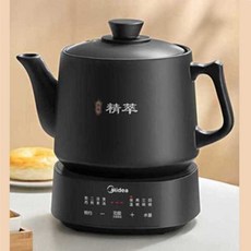전기약탕기 한약 3L 세라믹 홍삼 약재 중탕기 달임기 블랙 3L 일체형