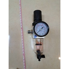 THB 空氣濾水調壓閥，適用於空壓機噴漆噴槍, 1個, 黑色,二聯式發票