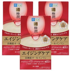 하다라보 진한 고쿠쥰 고기능 올인원, 3개, 100g