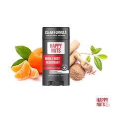 GOODFORIT 美國Happy Nuts 全身適用男士體香膏 (兩款/75g) - 長效清香，告別異味，敏感肌適用, 1個, 經典檀香