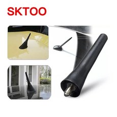 SKTOO 푸조 206 408 시트로엥 C1 Triumph Picasso 차량용 짧은 공중 안테나 6561N3, 01 6.5 cm