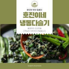 냉동 깐다슬기 올갱이살 다슬기 해장국 재료, 1개, 700g