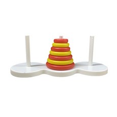 4세 어린이집수학교구 링옮겨쌓기 하노이탑 하노니링 탑만들기, 1개