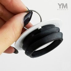 욕조물마개 욕조물마개 물키퍼 화이트 욕조용 마개, 1개