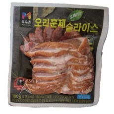 목우촌 오메가3 오리훈제 슬라이스, 180g, 6개