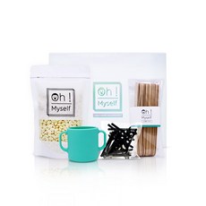 [본사직영] 집에서도 간편하게 오마이셀프 코털 왁싱 키트 - 페이스왁싱 수염 콧털 왁스 재료 제모, 1개